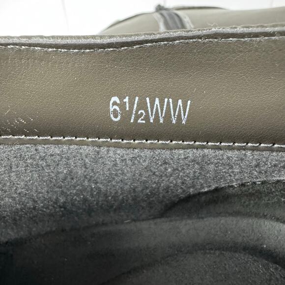 EASY STREET NEPTUNE COMFORT WAVE ANKLE BOOTIES IN GREY NWOB WOMEN'S SIZE 6.5WW - Picture 11 of 12